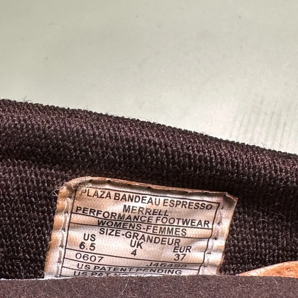 Merrell Brown Suede Mary Jane Slip-On 6.5